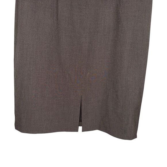 Jessica Howard Sz 12 Midi Sheath‎ Dress Business Cocktail Neutral Dark Academia - Picture 8 of 12